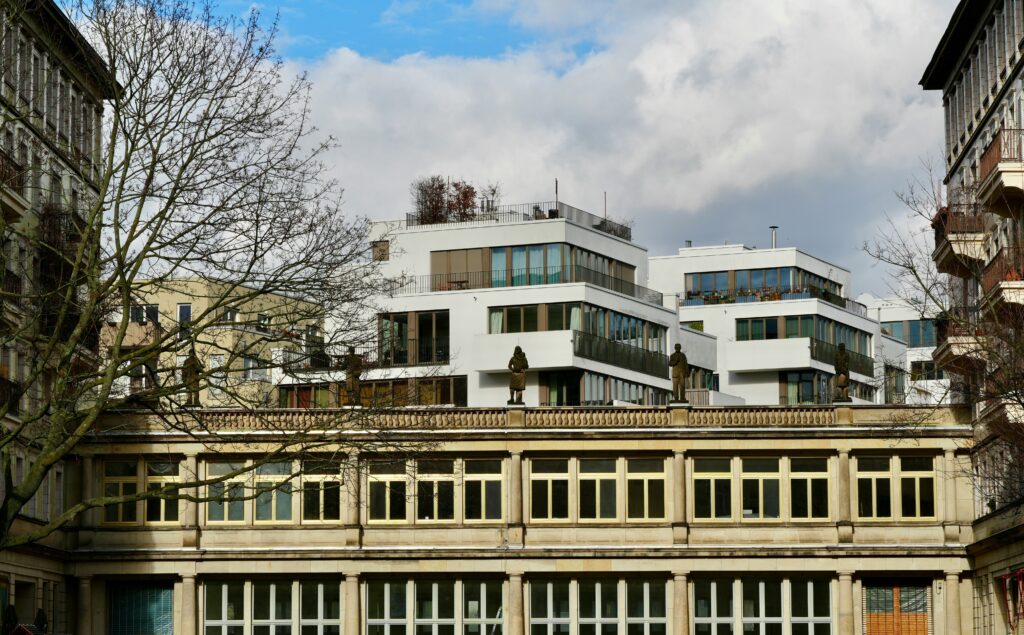 Buildings in Lichtenberg, Berlin