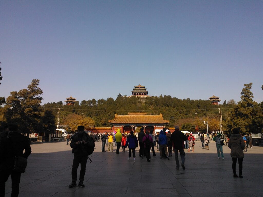 Original Photo of Tiananmen Square in Beijing, China