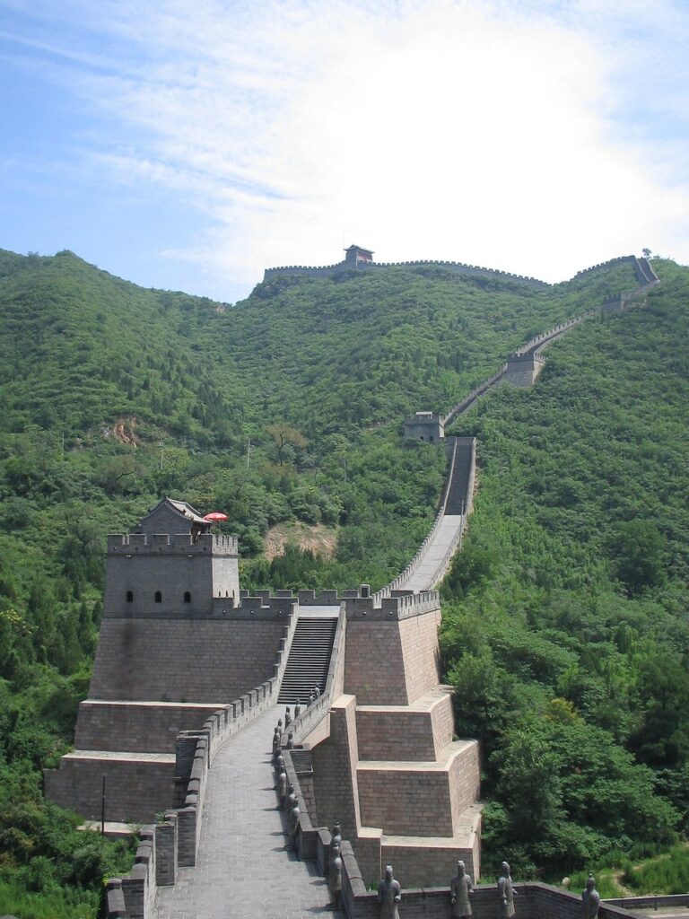 The great wall of China, wonder of the world