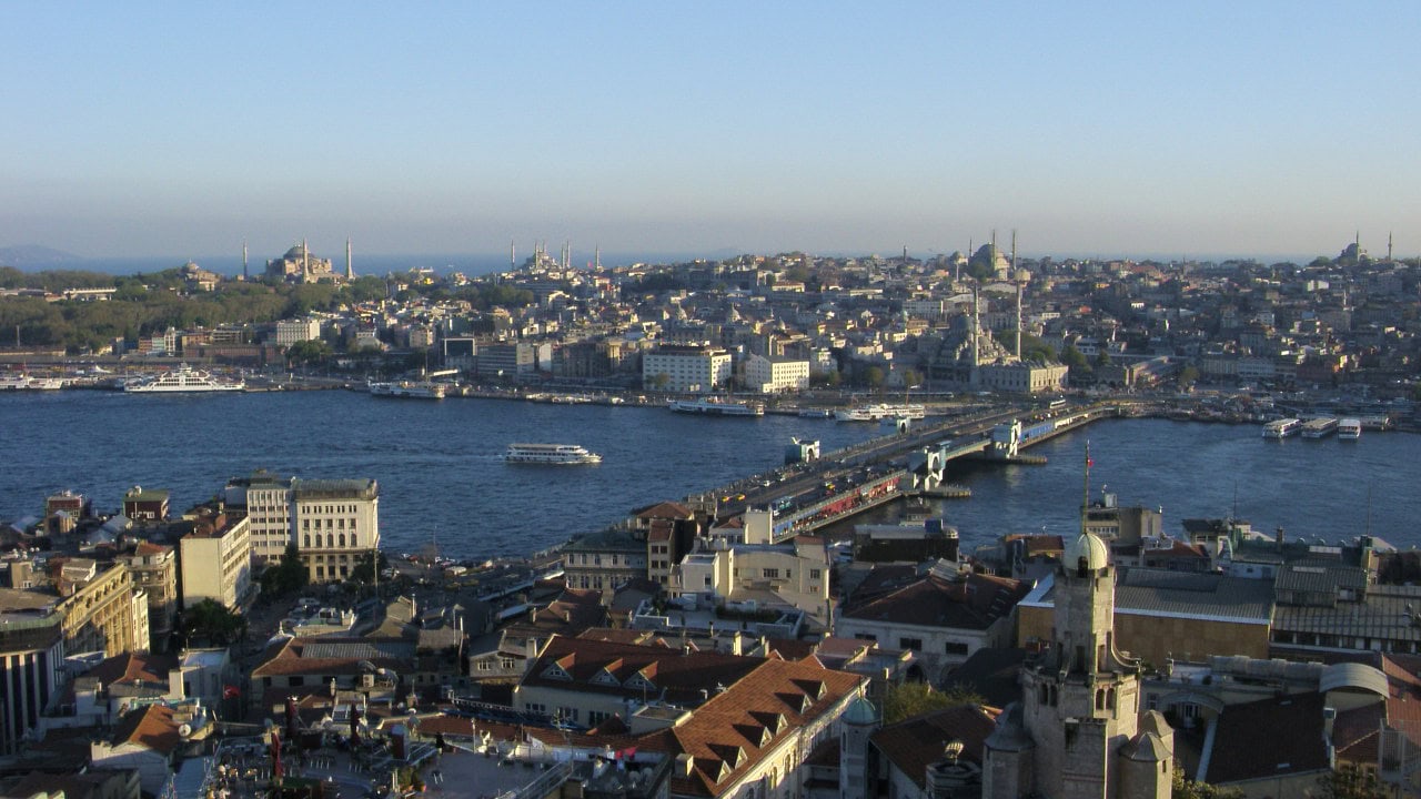 View of Istanbul, Turkey.