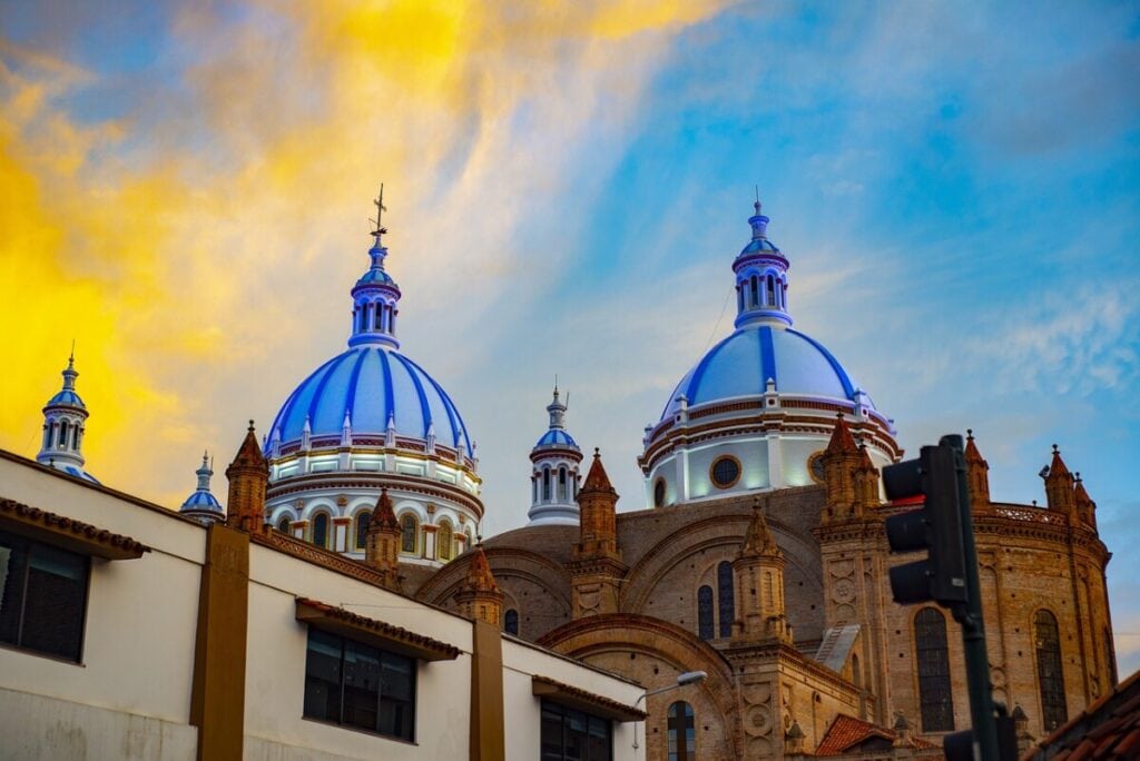 New Cathedral in Cuenca, Ecuador