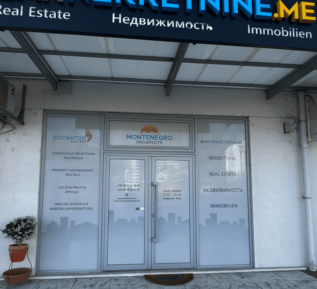 Montenegro Prospects office in Budva