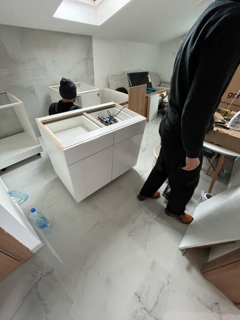 Montenegro apartment during renovation